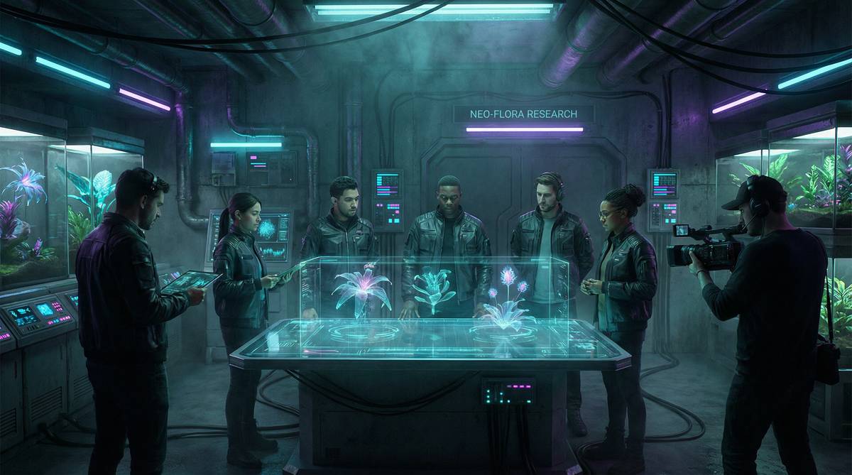 麻豆传媒植物视频团队